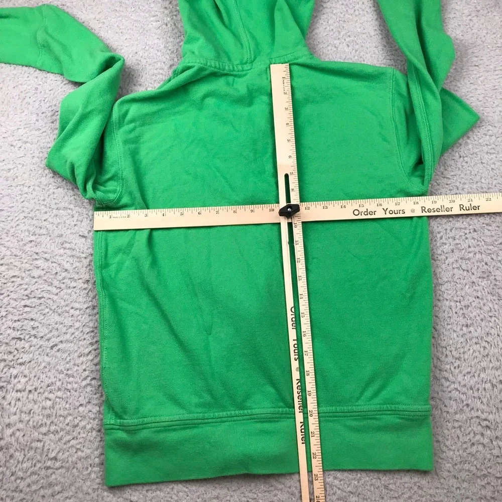 Polo Ralph Lauren Hoodie Mens S Green Knit Cotton Full Zip Hoodie Jacket *FLaw